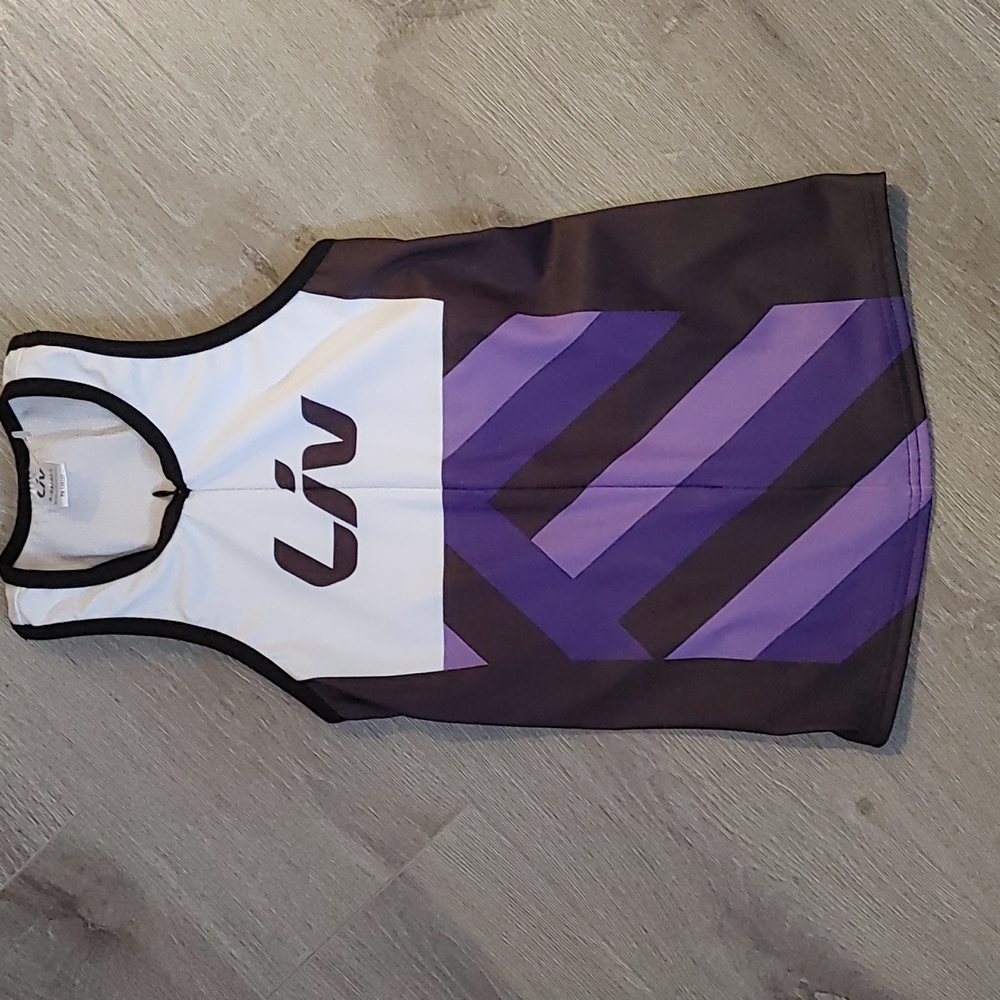 Liv l size xs l cycling gear l tank top l purple l cycling gear